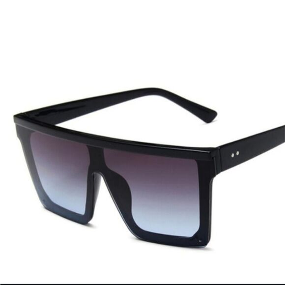 UNISEX OVER SIZED LARGE FRAME SUNGLASSES - Picture 4 of 6